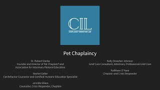 Pet Chaplaincy [upl. by Dnamra37]