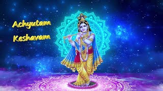 Achyutam Keshavam AI Devotional song [upl. by Reahard]