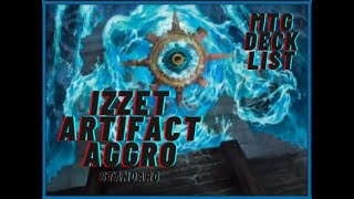 Animating Artifacts Standard Izzet Artifact Aggro MTG Arena [upl. by Oliric]