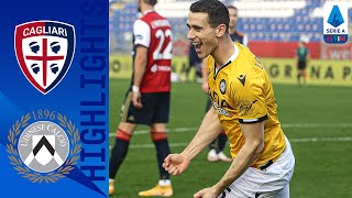 Cagliari 11 Udinese  Shared Points As Lasagne Gives Udinese The Equaliser  Serie A TIM [upl. by Greenburg]