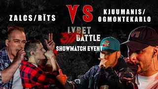 371 Battle X LV BET ZalcsRīts VS Kjuumanisogmontekarlo 2vs2 Battle [upl. by Ibba]