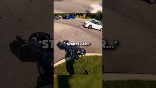 Hits And Blames Biker Then RUNS AWAY 🤬 michianabaddriversin4690 [upl. by Furlani686]