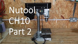 Nutool CH10 Hobby Drill Press Restoration Part 2  Paint Reassembly and Upgrades [upl. by Doll213]