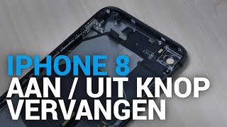 iPhone 8 aan en uit knop vervangen  Fixjenl [upl. by Ekusuy446]