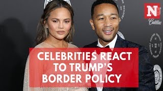 Celebrities React To Trumps Child Separation Immigration Policy [upl. by Johnson]