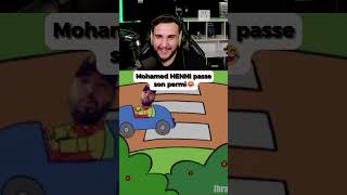 Mohammed HENNI passe le permis fun react mohamedhenni [upl. by Fredek314]