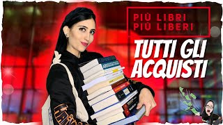 PIÙ LIBRI PIÙ LIBERI 2022  Il Bottino dei Libri 📚 BOOK HAUL [upl. by Adekam52]