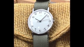 001  Vintage Timex  Service Restore [upl. by Nadabus526]