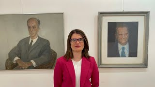 Izložba “Portreti” Marija Mikulića u Galeriji “Likum ‘76” [upl. by Nottirb80]