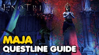 Enotria The Last Song  Maja Questline Full Walkthrough Life and Death Trophy Guide [upl. by Oiluarb686]