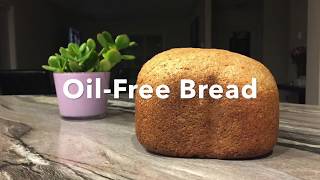 Bread Machine Recipe  OilFree [upl. by Anivla]