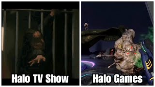 The Flood in the Halo TV Show vs Halo Games [upl. by Etneciv648]