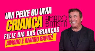 Amado Batista  Um Peixe ou uma Criança  Música Preferida  1985  Autoria Benê Brito  S F da S [upl. by Laynad124]