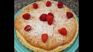 Making A Raspberry Bakewell Pudding amp Clotted Cream – Recipe [upl. by Yznyl]