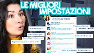 COME IMPOSTARE AL MEGLIO LA MC COMMAND CENTER  The Sims 4 Mod Tutorial [upl. by Rellek]