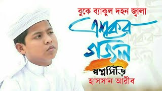 Hassan arib  বুকে ব্যাকুল দহন জ্বালা  Shopnoshiri  হাস্সান আরীব  স্বপ্নসিঁড়ি এশকের গজল 2020 [upl. by Crotty]