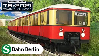 PENDELFAHRT  S25  Mitten durch Berlin  Baustelle SBahn Tunnel  TRAIN SIMULATOR 2021  BR 476 [upl. by Lanta]