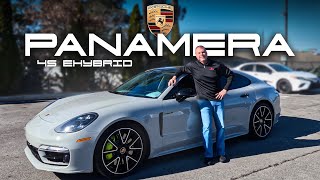 JawDropping Acceleration 2023 Porsche Panamera 4S EHybrid FULL REVIEW [upl. by Yelyab]