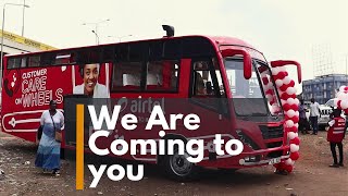 Airtel Kenya Launches a Customer Care Service on Wheels  Bringing Services Closer to its Customers [upl. by Ailati130]