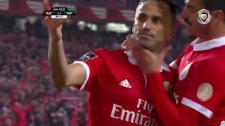 Highlights  Resumo Benfica 11 Sporting Liga 1718 16 [upl. by Koorb999]