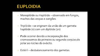 Anomalias Cromossômicas Numéricas e Estruturais Mosaicismo Quimerismo [upl. by Margaux]