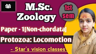 ProtozoaLocomotionNonchordatamsc zoologysemester 1paper1stars vision classesmscProtozoa [upl. by Zsa223]