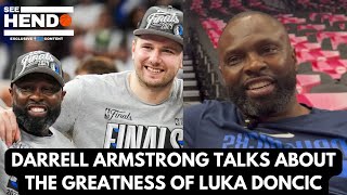 Darrell Armstrong talks about the greatness of seeing Luka Doncic before his first NBA Season [upl. by Eimerej522]