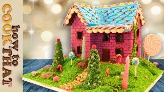 My Gingerbread House Recipe 2017  How To Cook That Ann Reardon [upl. by Hogle412]