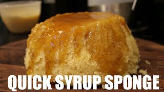 Microwave Syrup Sponge  Quick Bites [upl. by Enail]