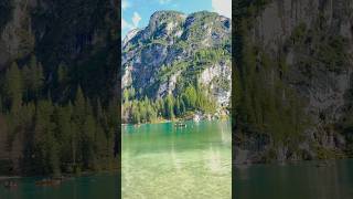 Serenity Ahhh relaxing in the beauty of Lago di Braies [upl. by Etram]