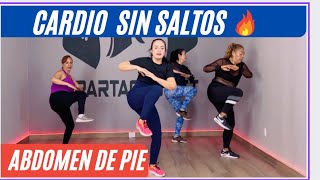 ABDOMINALES DE PIE para Reducir Cintura y Aplanar Abdomen EN 13 Minutos  NatyGlossGym [upl. by Odnumde]