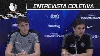 Entrevista Coletiva Thiago Larghi e Maidana [upl. by Julian176]