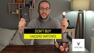 DO NOT BUY Vincero Watches  Vincero Kairos Real Review Cheap Fashion Garbage [upl. by Toms]