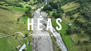 Inondations à Héas commune de Gavarnie Gèdre [upl. by Esinal]