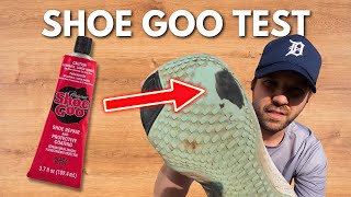 Fixing Running Shoes with Shoe Goo  Seams and Outsole Repair [upl. by Ihtac578]