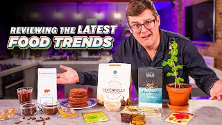 Reviewing the Latest FOOD TREND Products [upl. by Aksel]