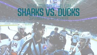 Referee Cam Sharks vs Ducks Rookie Game [upl. by Frey]