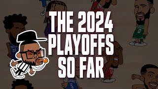 The 2024 NBA Playoffs so far in three minutes [upl. by Oinigih]