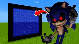 How to Make A Portal To The SonicExe Dimension in Minecraft [upl. by Jacklyn]