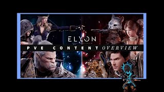 Elyon PVE Gameplay Content Overview Beta Key Giveaways [upl. by Rutherfurd]