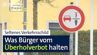 Überholen von Fahrrädern verboten Eine Stadt ist uneins über den Sinn des Verkehrsschilds  BR24 [upl. by Nnairak]