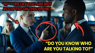 Racist Flight Attendant HUMILIATES Black Man… But Karma Strikes Back Instantly [upl. by Ventre]