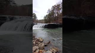 Haw Creek Falls fall autumn waterfall campground ozarks nature arkansas outdoors [upl. by Ahsimac]