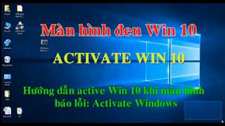 Activate Win10 vĩnh viễn đơn giản nhất  Activate Windows 10 100 thành công [upl. by Ahgiela]