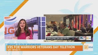 Say What K9s for Warriors Veterans Day Telethon [upl. by Jilli]