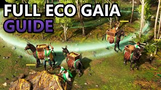 Gaia Eco Boom Build Order Guide  AoM Retold [upl. by Anilat]