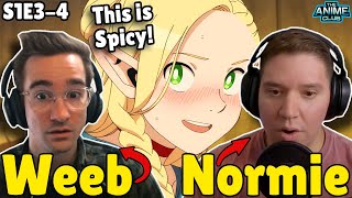 quotOrcs AND Armorquot  A Weeb amp Normie Watch Dungeon Meshi Reaction Highlights S1E34 [upl. by Arataj]