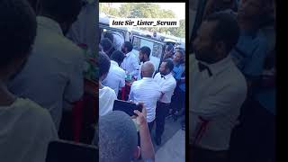 Late Lista Serums body arrives at Lae Sec for funeral service [upl. by Gisela]