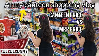 Army Canteen Price VS Market Price  MRP price comparison with CSD Army canteen armycanteen [upl. by Madalena623]