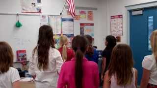 5th Grade Pledge of Allegiance [upl. by Bidget]